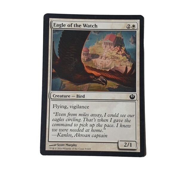 Magic The Gathering Eagle Of The Watch MTG Card Set Of 4 Creature Bird 9/165 - Picture 2 of 3